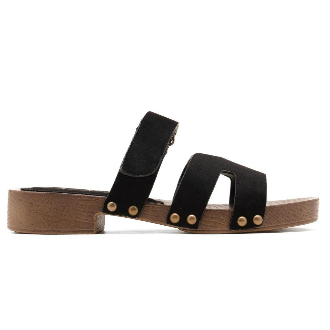 Nexsus Plus Suede Strap Block Heel Sandals (UK 3–8)