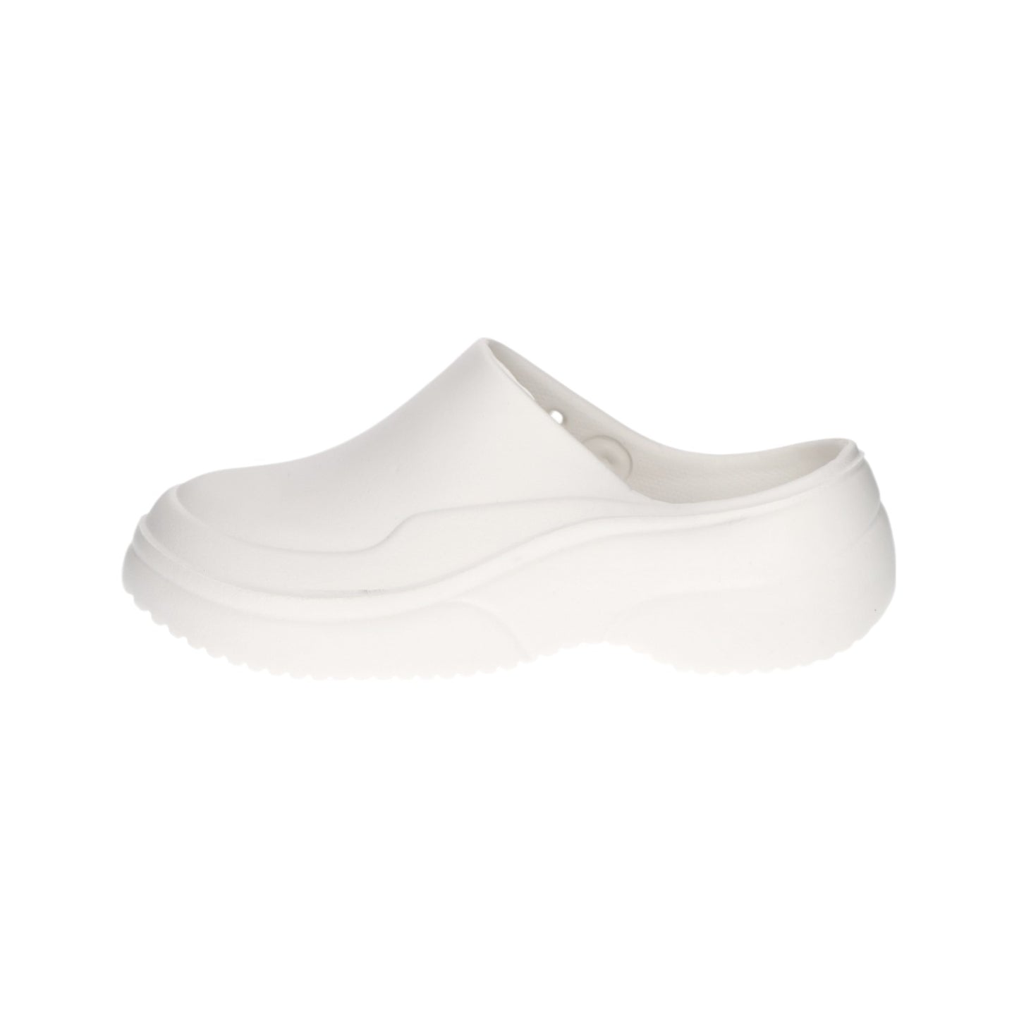 Nexsu Plus Slip-On White Lightweight Comfy Mules & Clogs Girls Slippers Size UK 3-8 Beach Garden