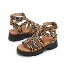 Nexsus Plus Chunky Buckle Gladiator Sandals - UK 3-8