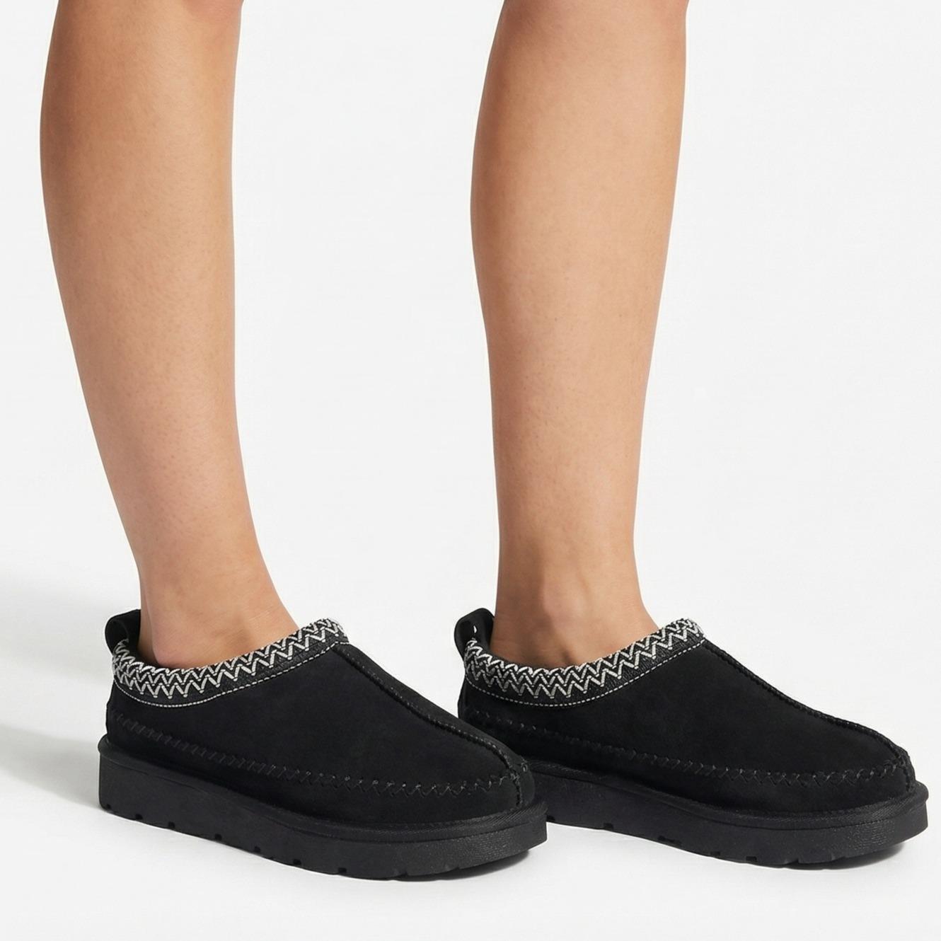 Nexsus Plus Ultra-Soft Fur-Lined Clog Slippers (UK 3–8)