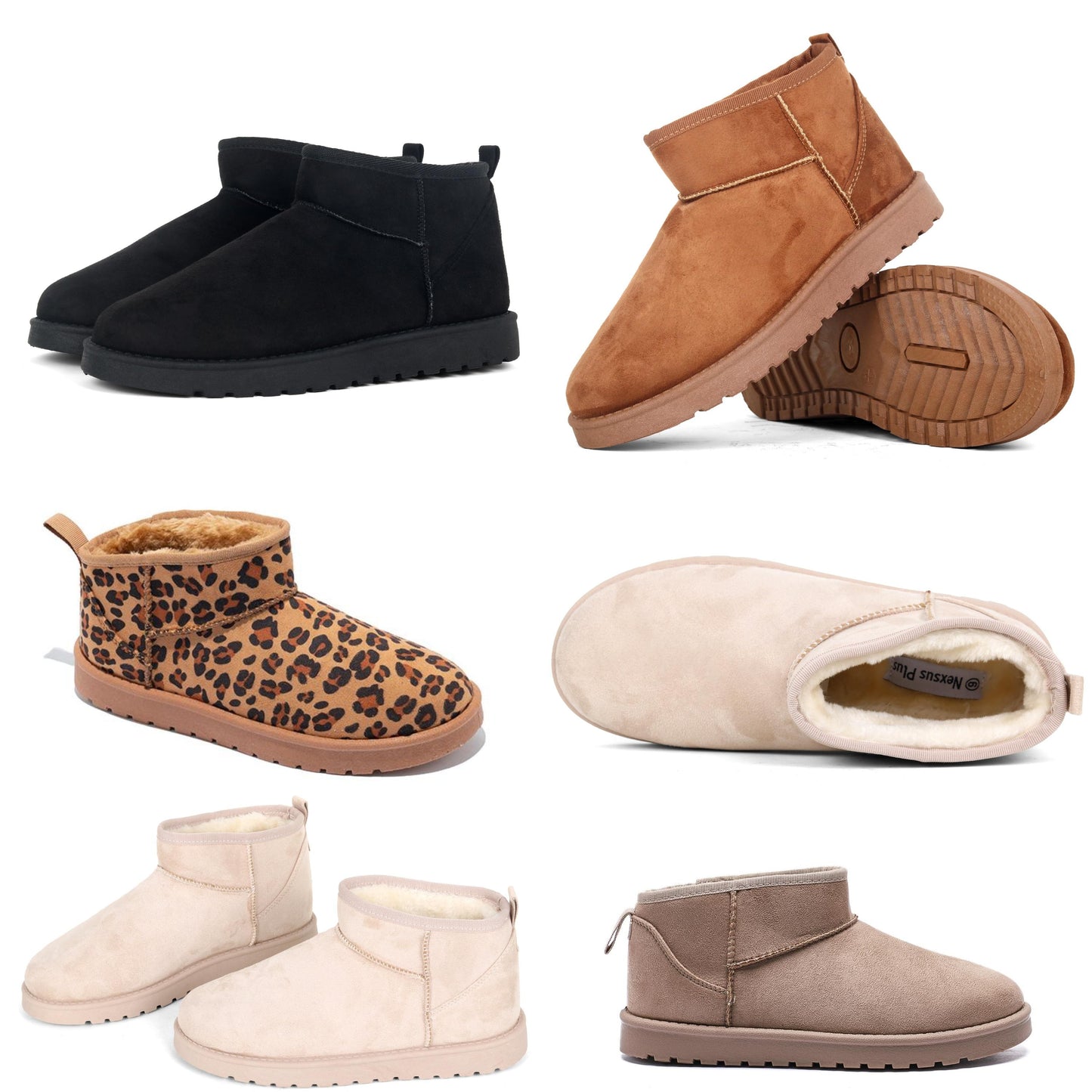 Nexsus Plus Women’s Fur-Lined Winter Ankle Boots