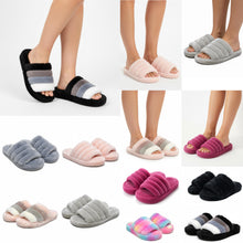 Nexsus Plus Indoor/Outdoor Faux Fur Slippers - UK 3-8