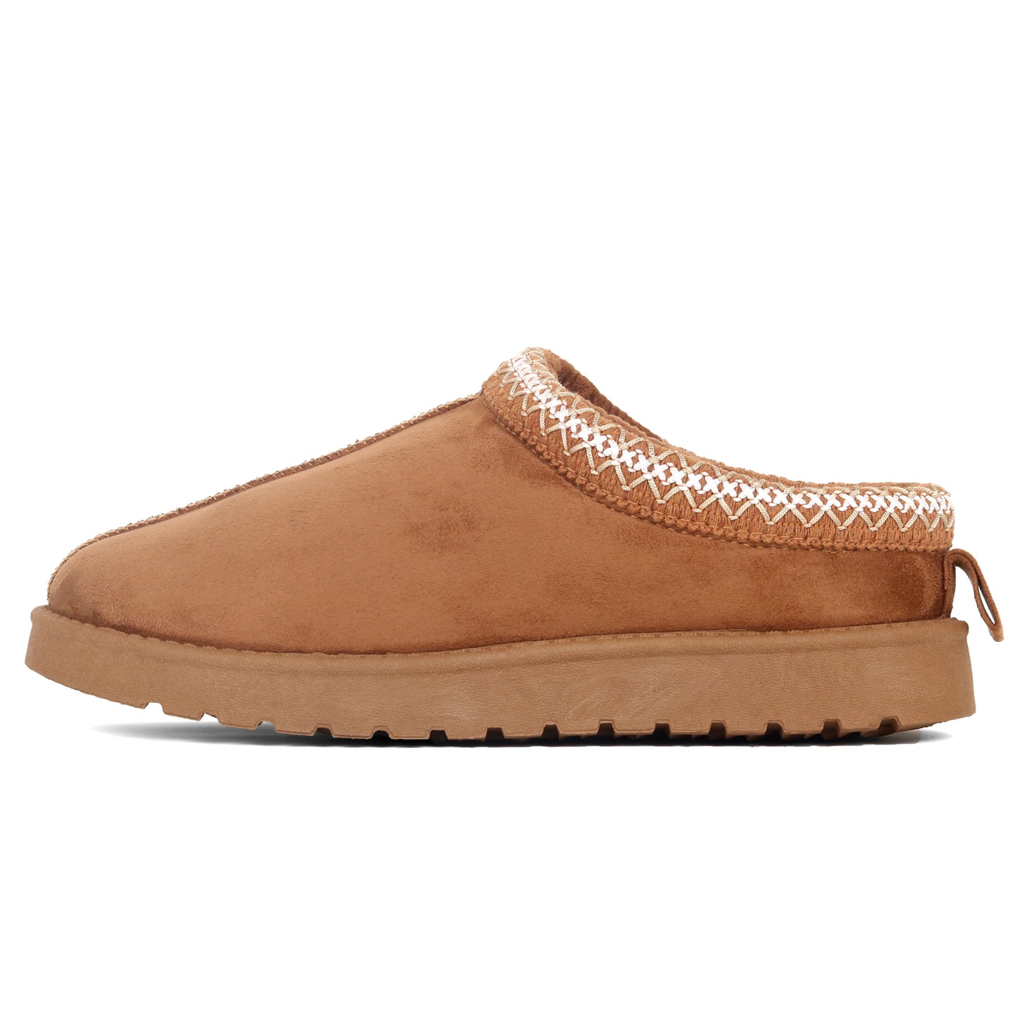 Nexsus Plus Ladies Women Flatform Camel Faux Suede And Fur Lined Flatform Indoor Outdoor Warm And Cosy Comfy Slippers Size UK 3-8