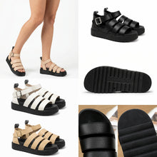 Nexsus Plus Chunky Slip-On Buckle Sandals - UK 3-8