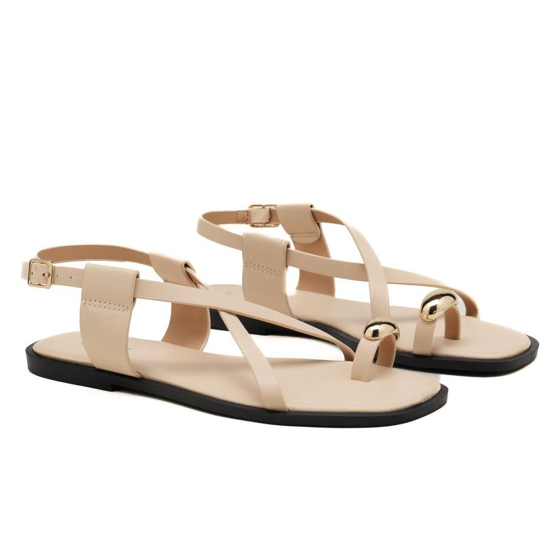 Nexsus Plus Adjustable Toe-Ring Flat Sandals (UK 3–8)