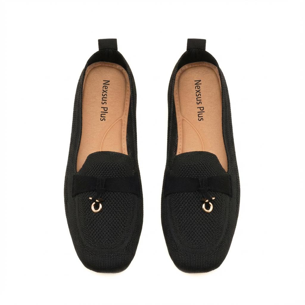 Nexsus Plus Women’s Knit Loafer Flats