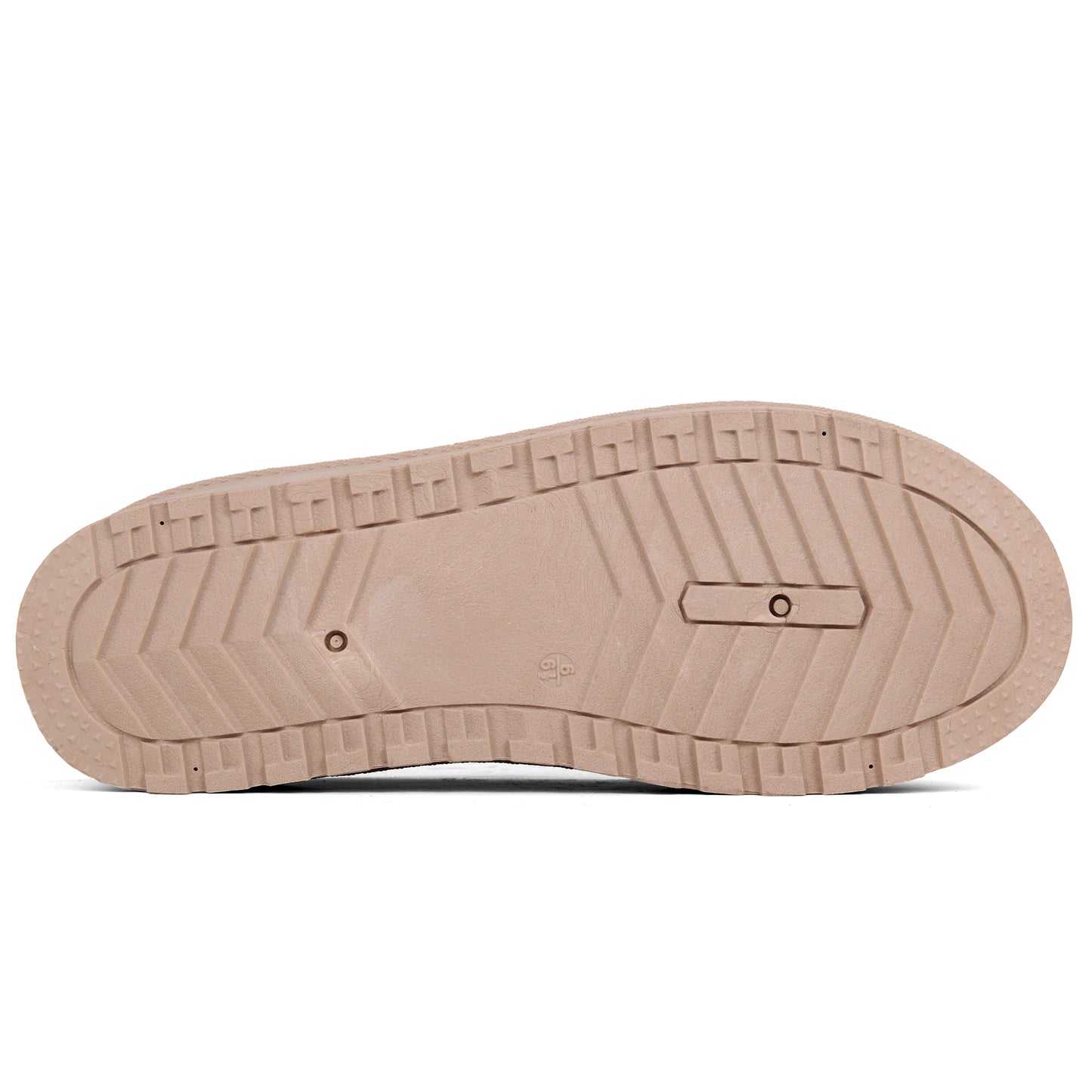 Nexsus Plus Ladies Women Beige High Sole Faux Suede And Fur Lined Platform Warm And Cosy Indoor Outdoor Hard Sole Slipers Size UK 3-8
