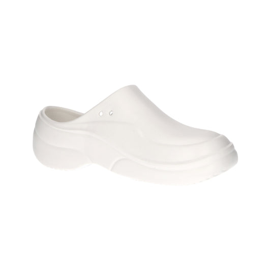 Nexsu Plus Slip-On White Lightweight Comfy Mules & Clogs Girls Slippers Size UK 3-8 Beach Garden