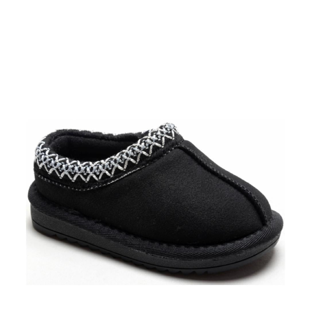 Nexsus Plus Kids Faux Suede Fur-Lined Slipper Boots (UK 7–2.5)