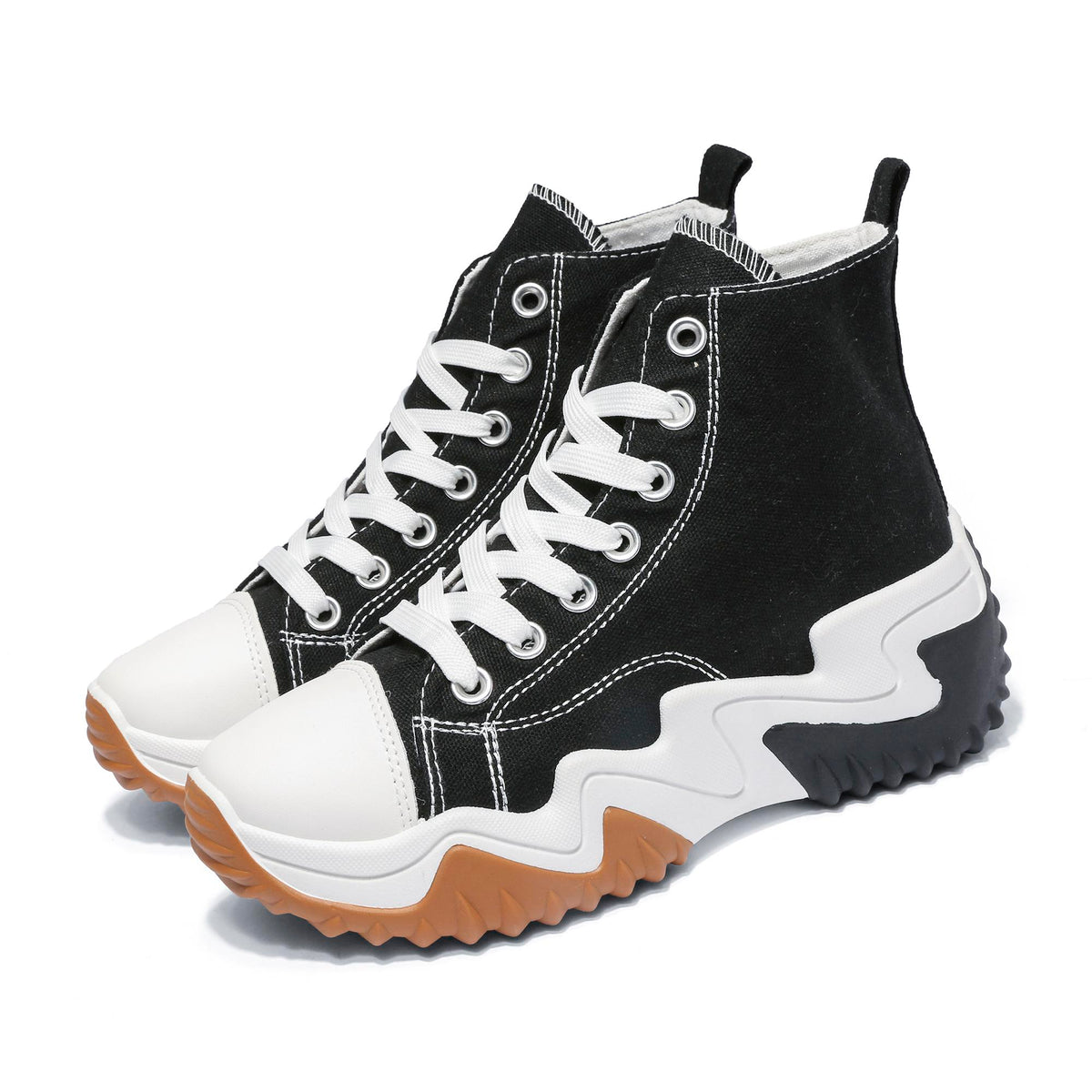 Nexsus Plus Chunky Sole High-Top Trainers - UK 3-8