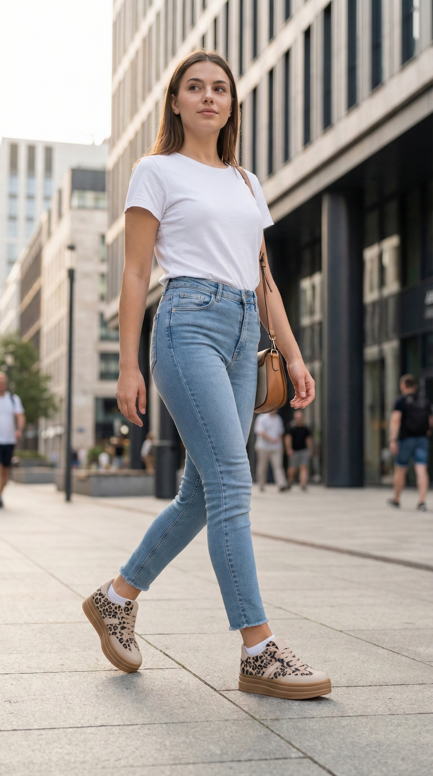 Chunky Platform Trainers – Soft Faux Suede Everyday Sneakers– Cushioned Comfort & Style