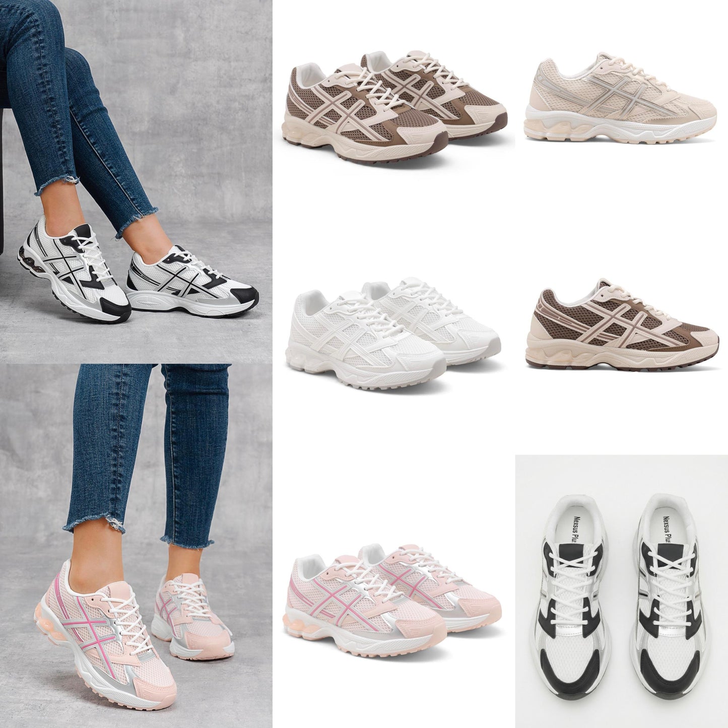 Nexsus Plus Soft Sole Chunky Sneakers (UK 3–8)