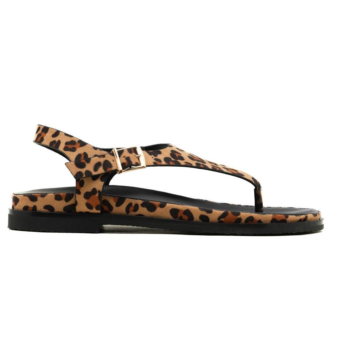 Nexsus Plus Leopard Print Slingback Sandals (UK 3–8)
