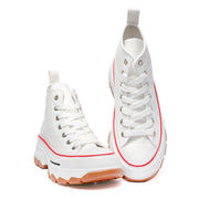 Nexsus Plus Women’s Chunky Platform High-Top Trainers – Lace-Up Casual Sneakers UK 3–8