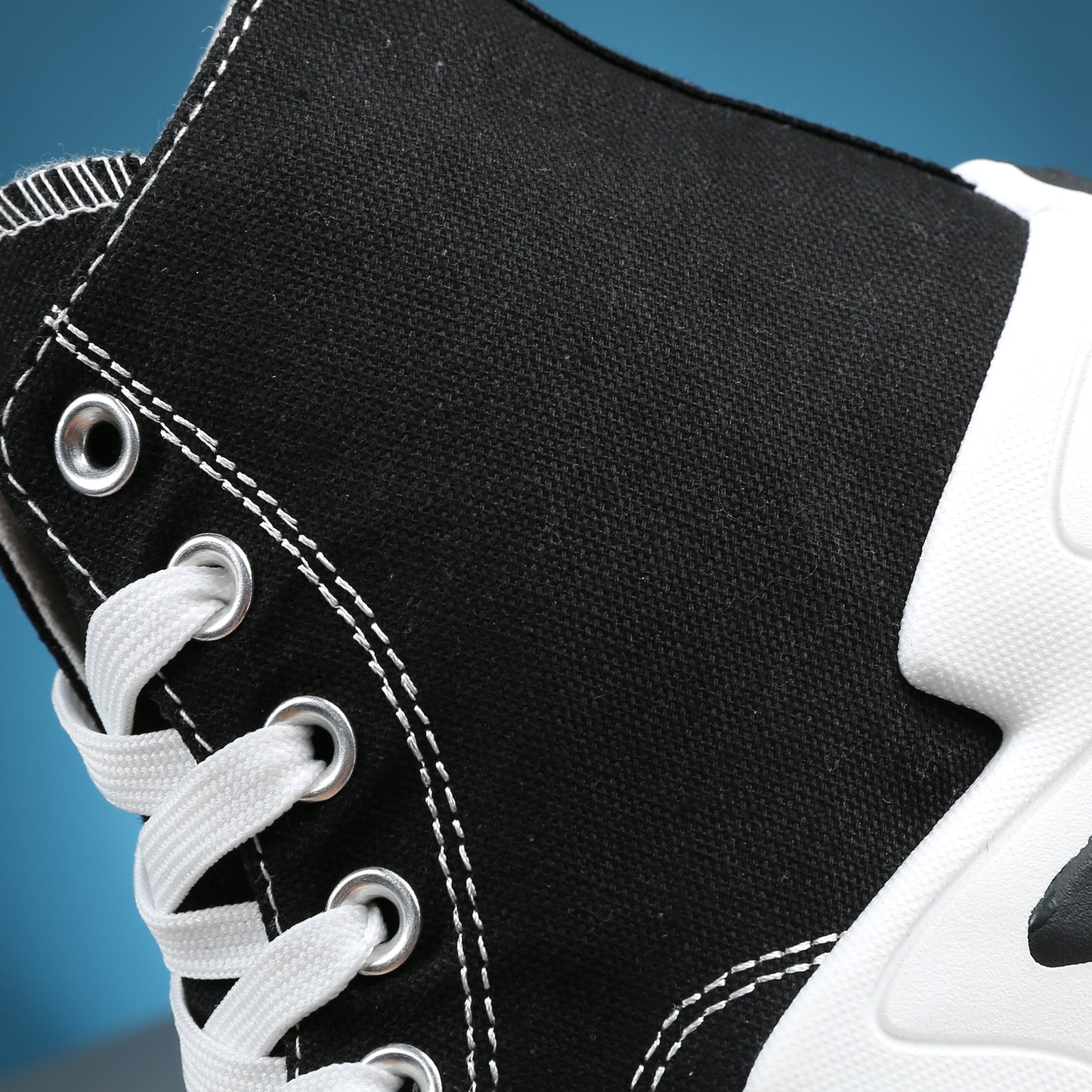 Nexsus Plus Ladies Black High Top Chunky Sole Trainers Size UK 3-8