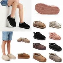 Nexsus Plus Kids Faux Suede Fur-Lined Slipper Boots - UK 7-2.5
