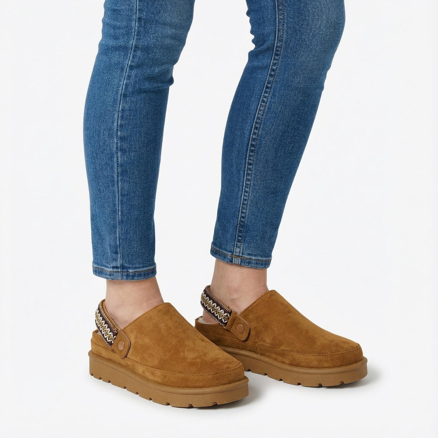 Nexsus Plus Fur-Lined Slip-On Mules (UK 3–8)