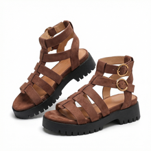 Nexsus Plus Chunky Buckle Gladiator Sandals - UK 3-8