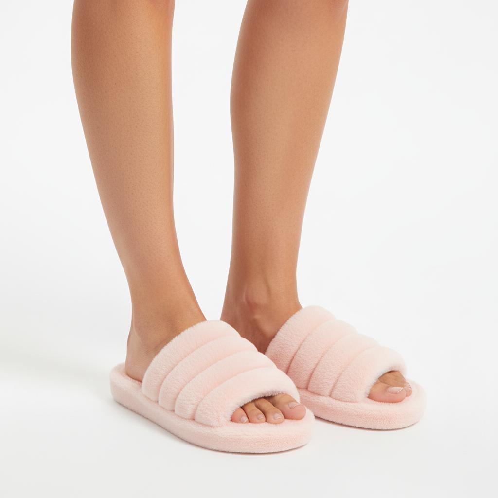 Nexsus Plus Women’s Indoor/Outdoor Faux Fur Slippers