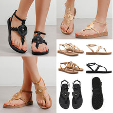 Nexsus Plus Woven T-Bar Buckle Flat Sandals - UK 3-8