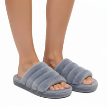 Nexsus Plus Indoor/Outdoor Faux Fur Slippers - UK 3-8