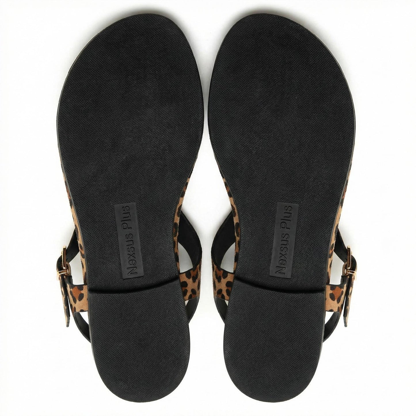 Nexsus Plus Leopard Print Slingback Sandals (UK 3–8)