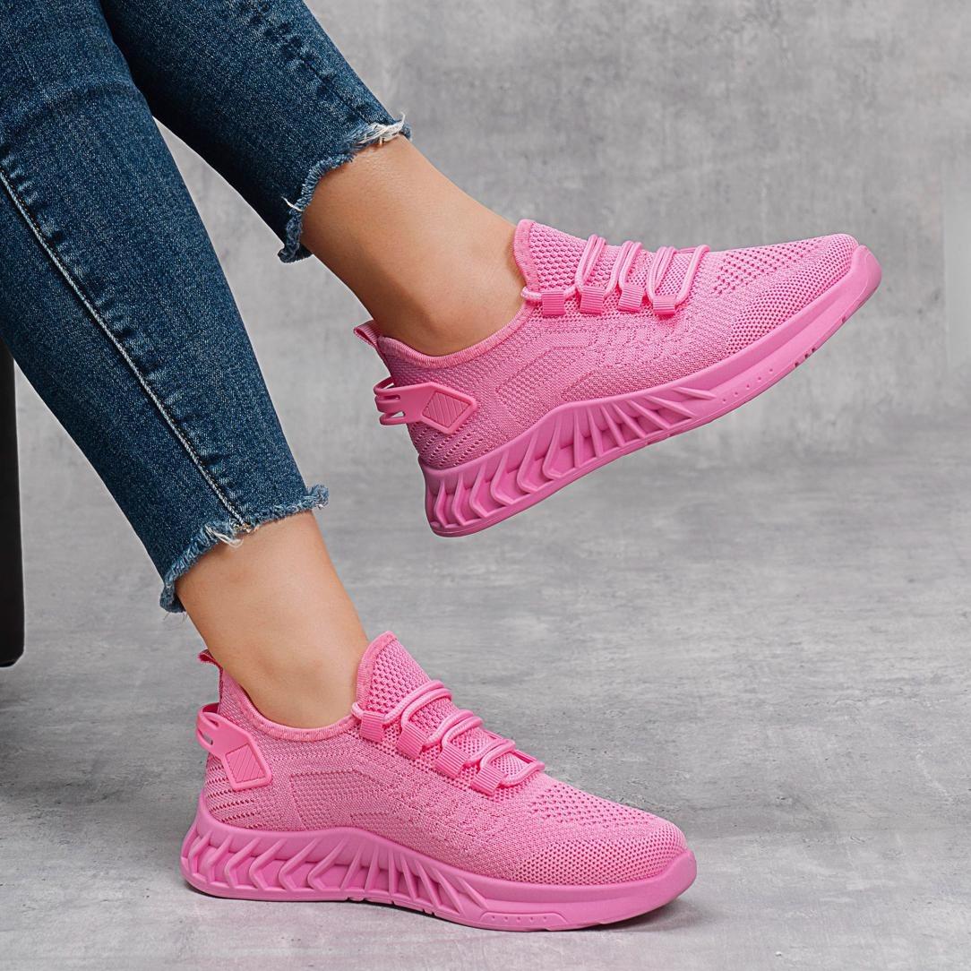 Nexsus Plus Ladies Lace Up Flexible Breathable  Sneakers