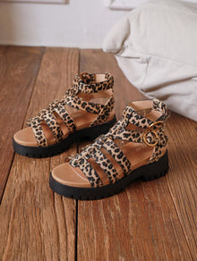 Nexsus Plus Chunky Buckle Gladiator Sandals - UK 3-8