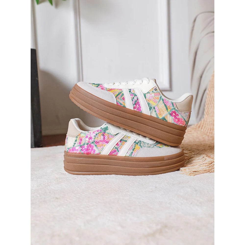 Nexsus Plus Faux Suede Chunky Trainers - UK 3-8